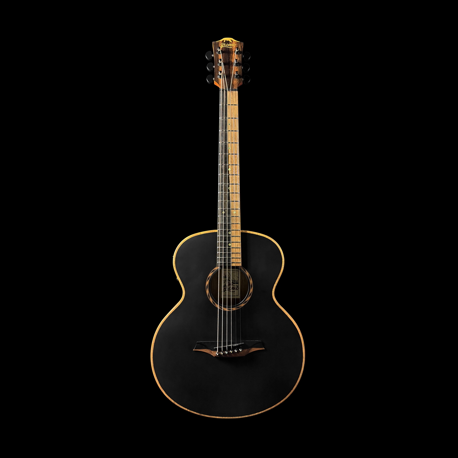 Bromo ブロモ エレアコギター アコースティックギター BAT8ME bk Bromo