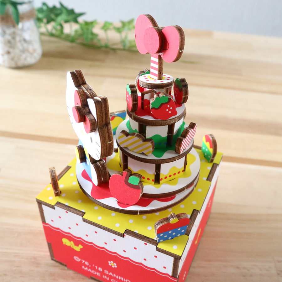 18弁】DIY オルゴール 手作り CF300S ハローキティ ｜株式会社