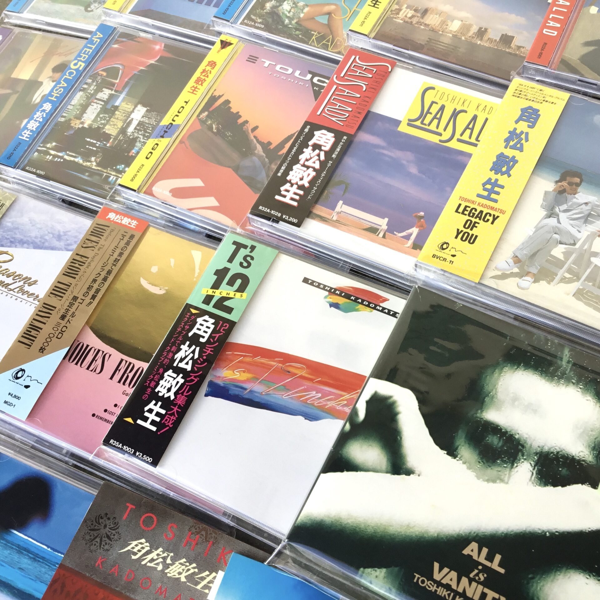 新入荷情報】 角松敏生のCDが20枚以上入荷しました。