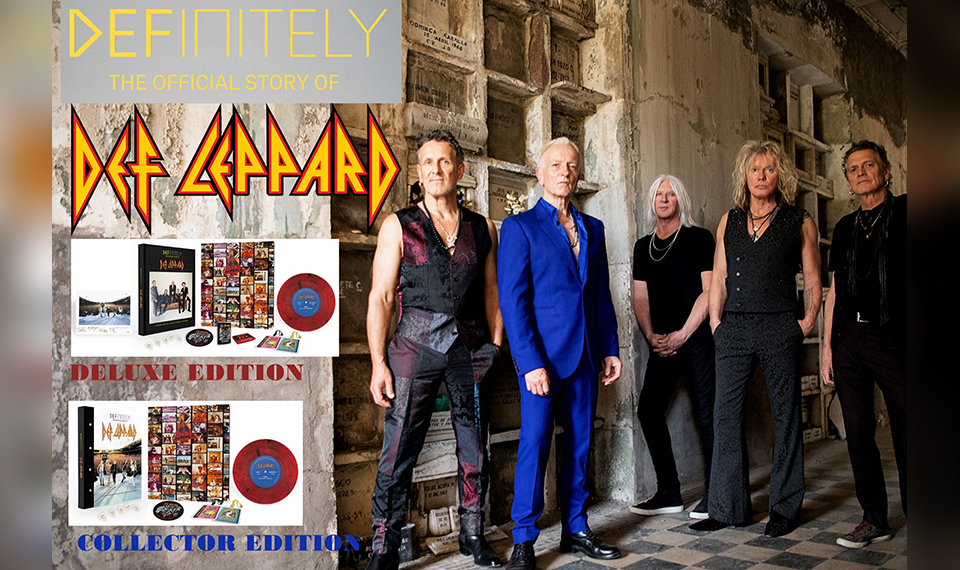 全世界で限定数発売されたデフ・レパード豪華写真集『DEFINITELY