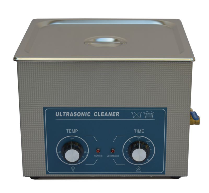 ダイヤル式 15L/40kHz 超音波洗浄機】 タイマー/ ヒーター/中型洗浄器