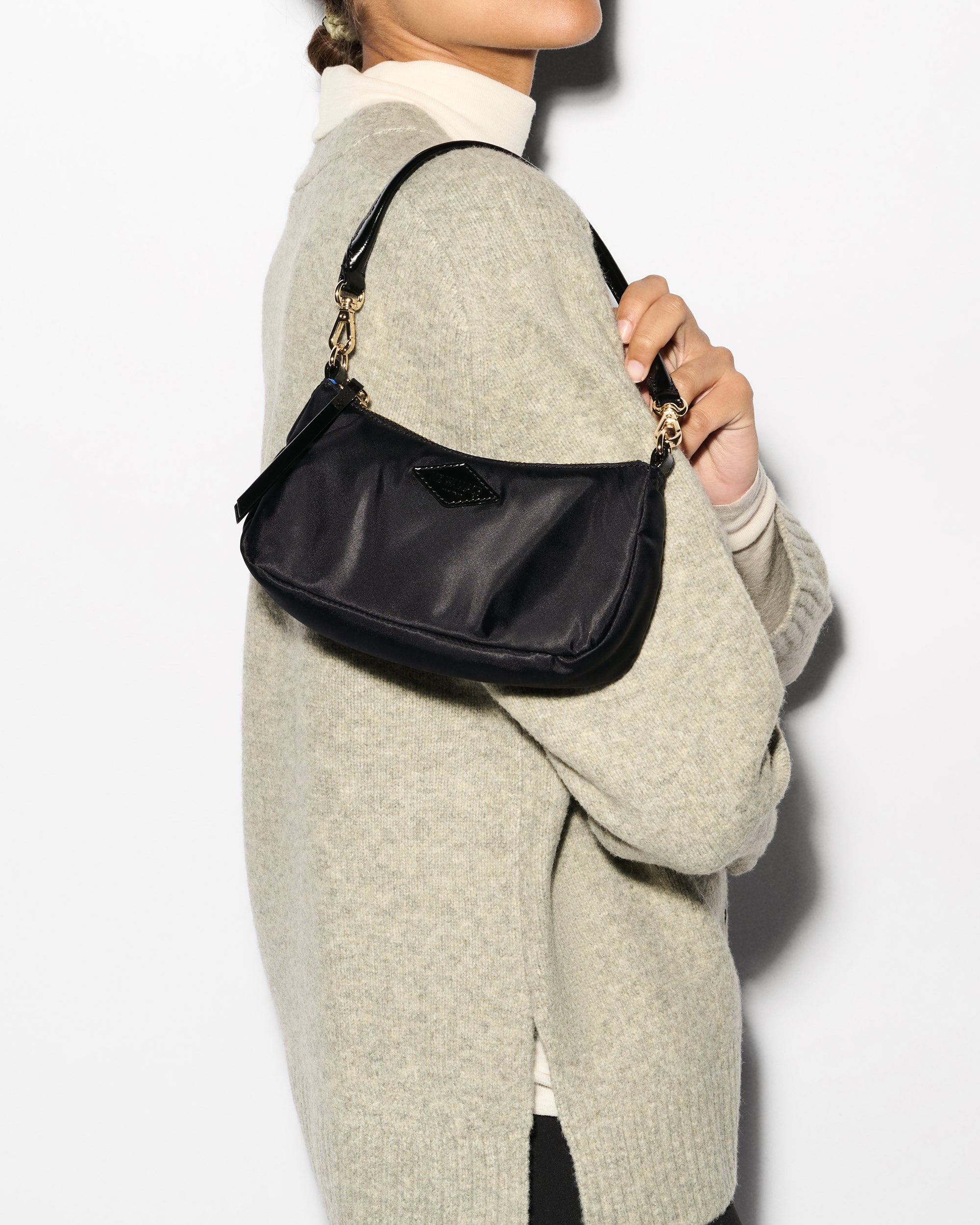 Black Mini Shoulder Bag | MZ Wallace