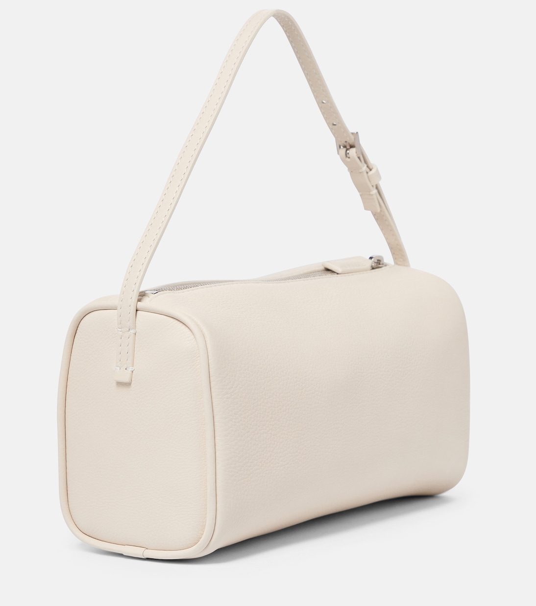 90s leather shoulder bag in white - The Row | Mytheresa