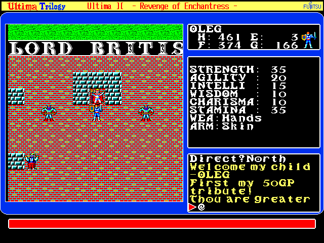 Download Ultima Trilogy: I ♢ II ♢ III (FM Towns) - My Abandonware