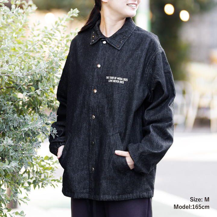 LOVE NEVER DIES デニムコーチジャケット | MISIAオフィシャル