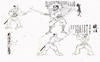 古武術伝授 / Instructing Martial Arts