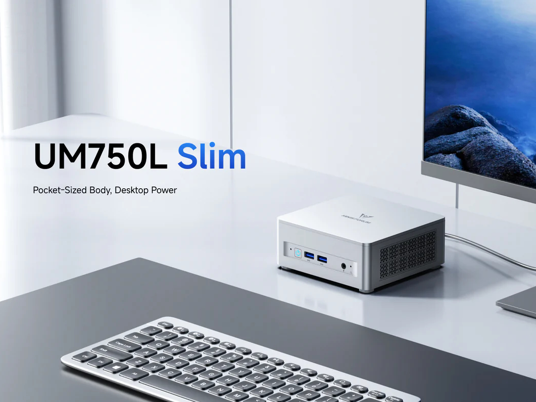Minisforum UM750L Slim launches for under $400 with early launch