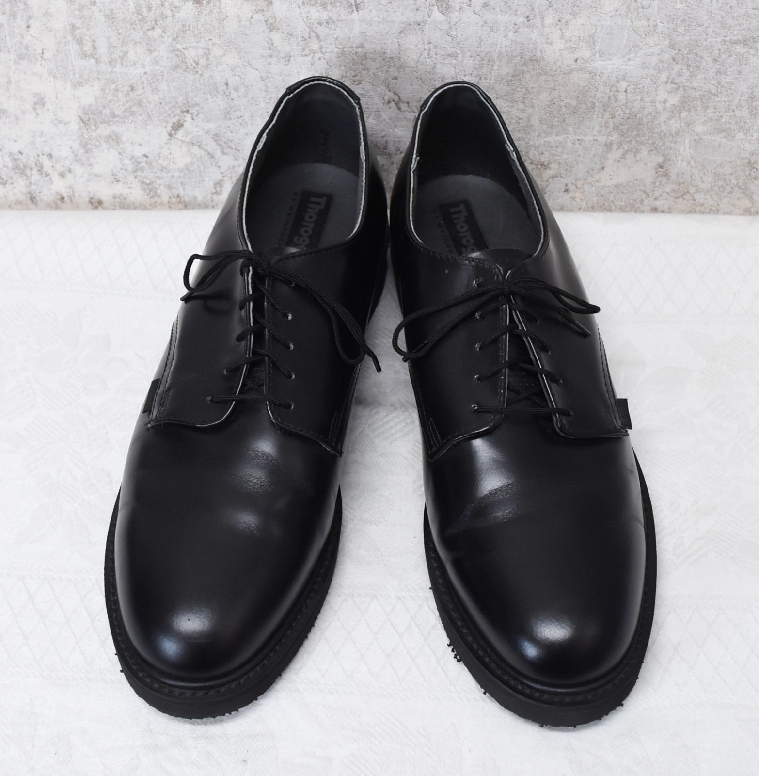 USA製【Thorogood】【黒】【ソログッド】【ポストマンシューズ】USPS