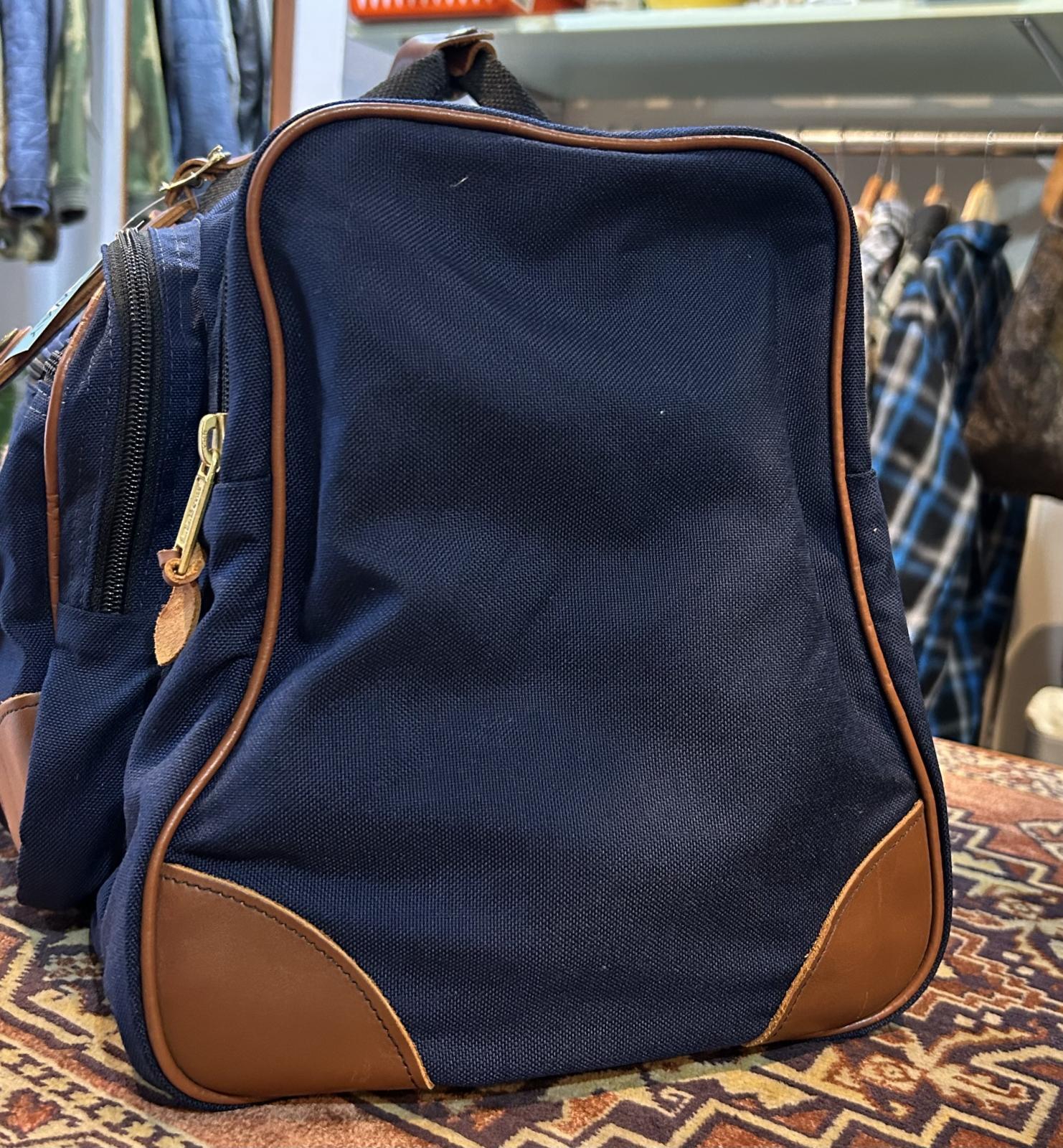 ほぼ未使用【ビンテージ】【L.L.Bean】エルエルビーン【紺】CRL