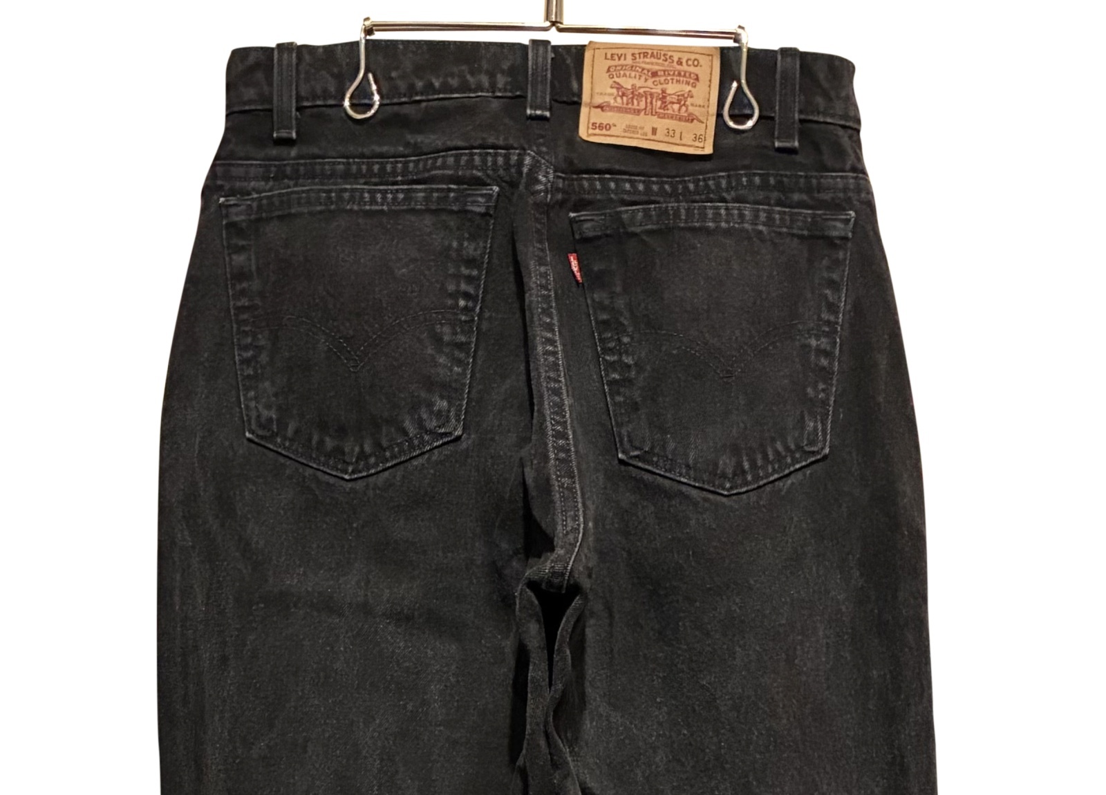 90's【ビンテージ】【USA製】【LEVI'S】【リーバイス】560 ブラック