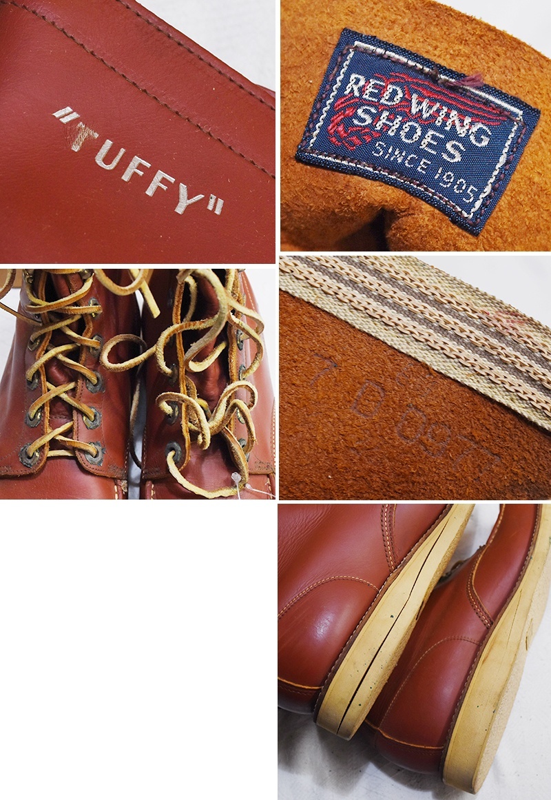 デッドストック【50's】【Red Wing】【レッドウィング】250【TUFFY】青