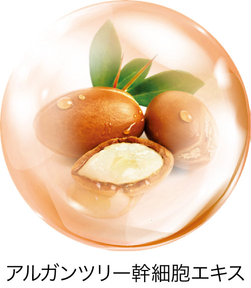 新開発した“ニリンソウ”の美容成分とアルガンツリーの幹細胞エキスを