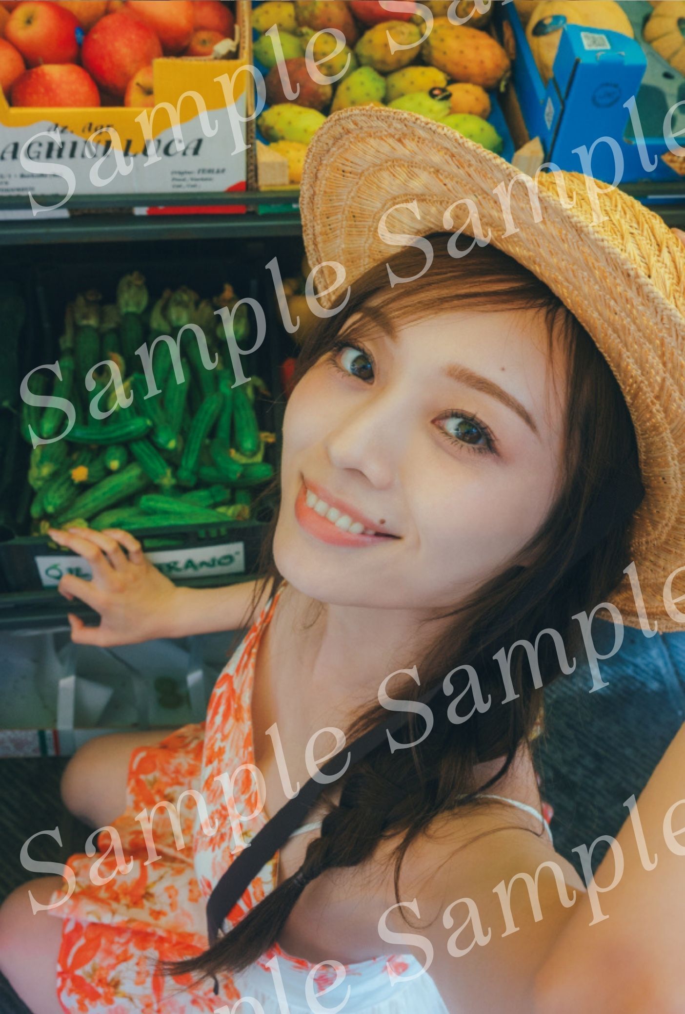 梅澤美波2nd写真集「透明な覚悟」書店別特典ポスター＆ポストカードの