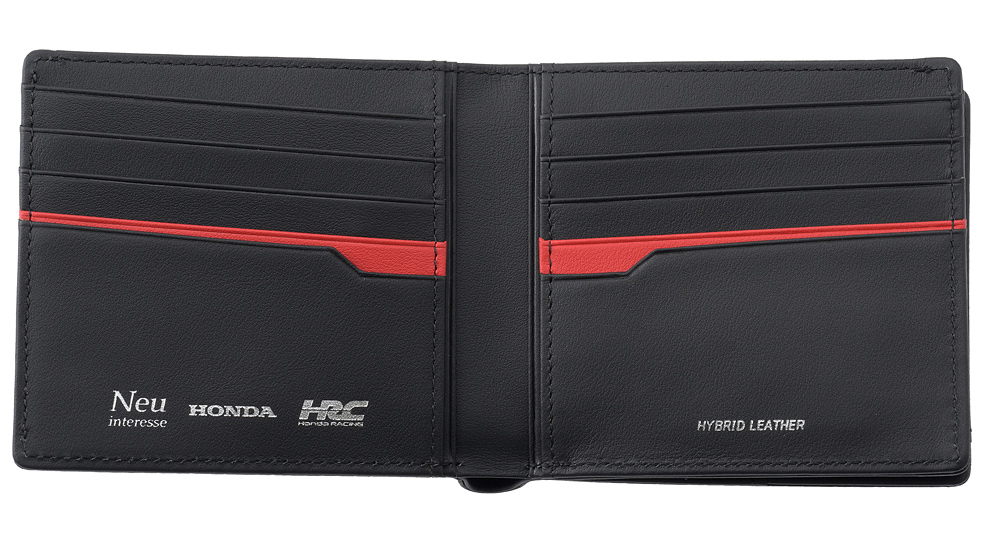ノイインテレッセ×HRC】二つ折り財布(外BOX小銭入れ付き札入)□BR -