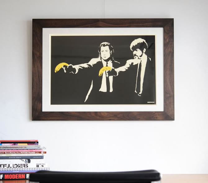 Banksy （バンクシー） -パルプフィクション (サイン入り) 販売 ー