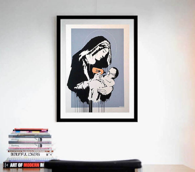 Banksy（バンクシー）Toxic Mary – WCP Reproductionを販売！ ー