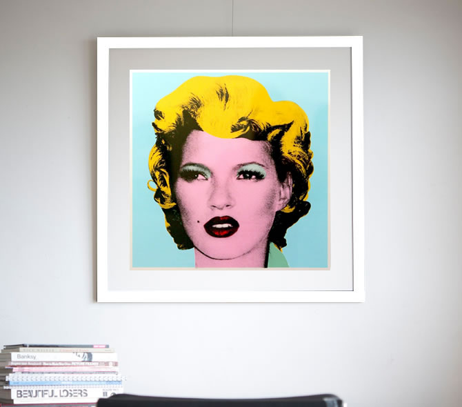 Banksy/バンクシー Kate Moss Original Colourway ポスター販売 ー