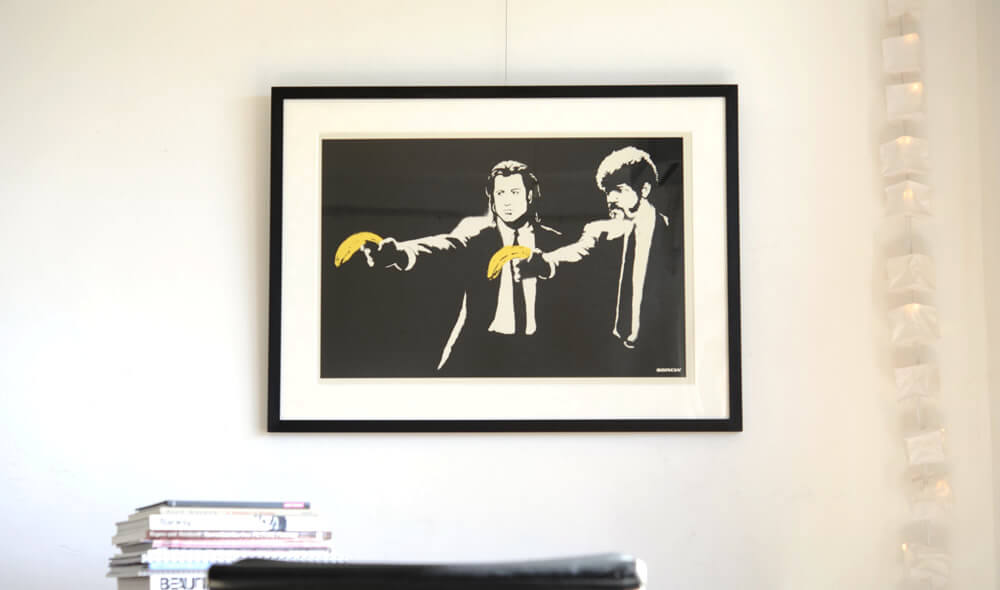 Banksy （バンクシー） -パルプフィクション (サイン入り) 販売 ー