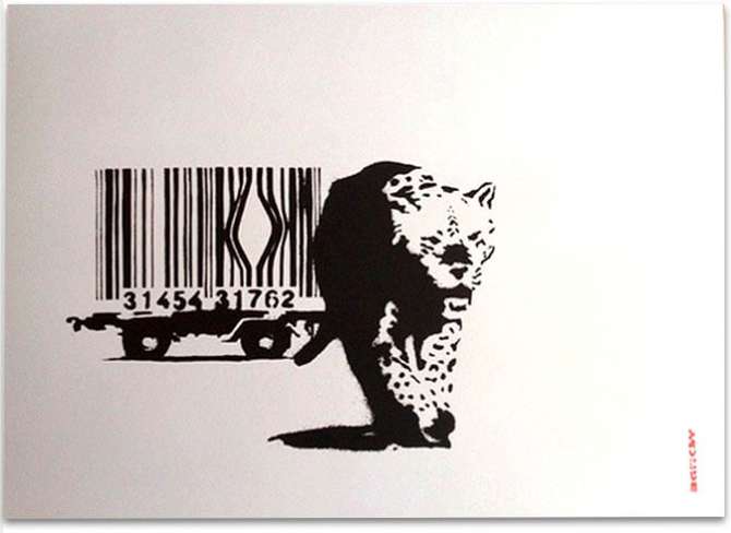 Banksy（バンクシー）Barcode - WCP Reproductionを販売しています