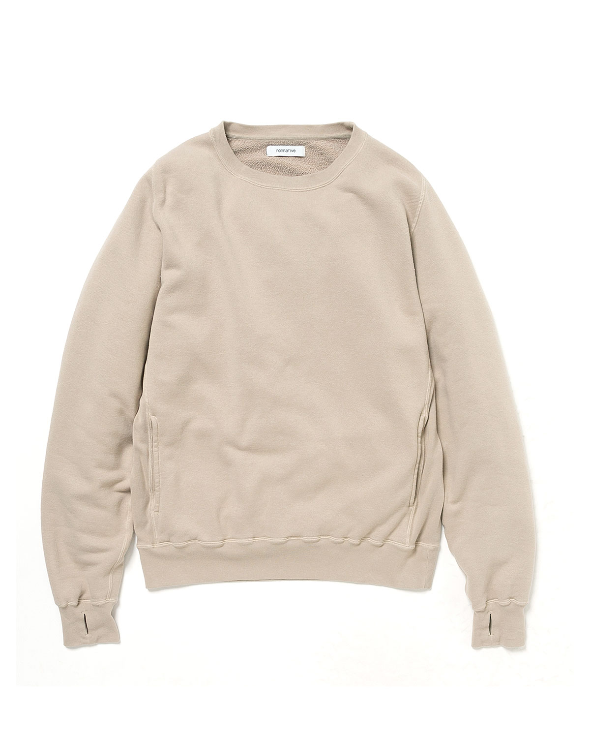 DWELLER CREW PULLOVER COTTON SWEAT OVERDYED | PRODUCTS | nonnative