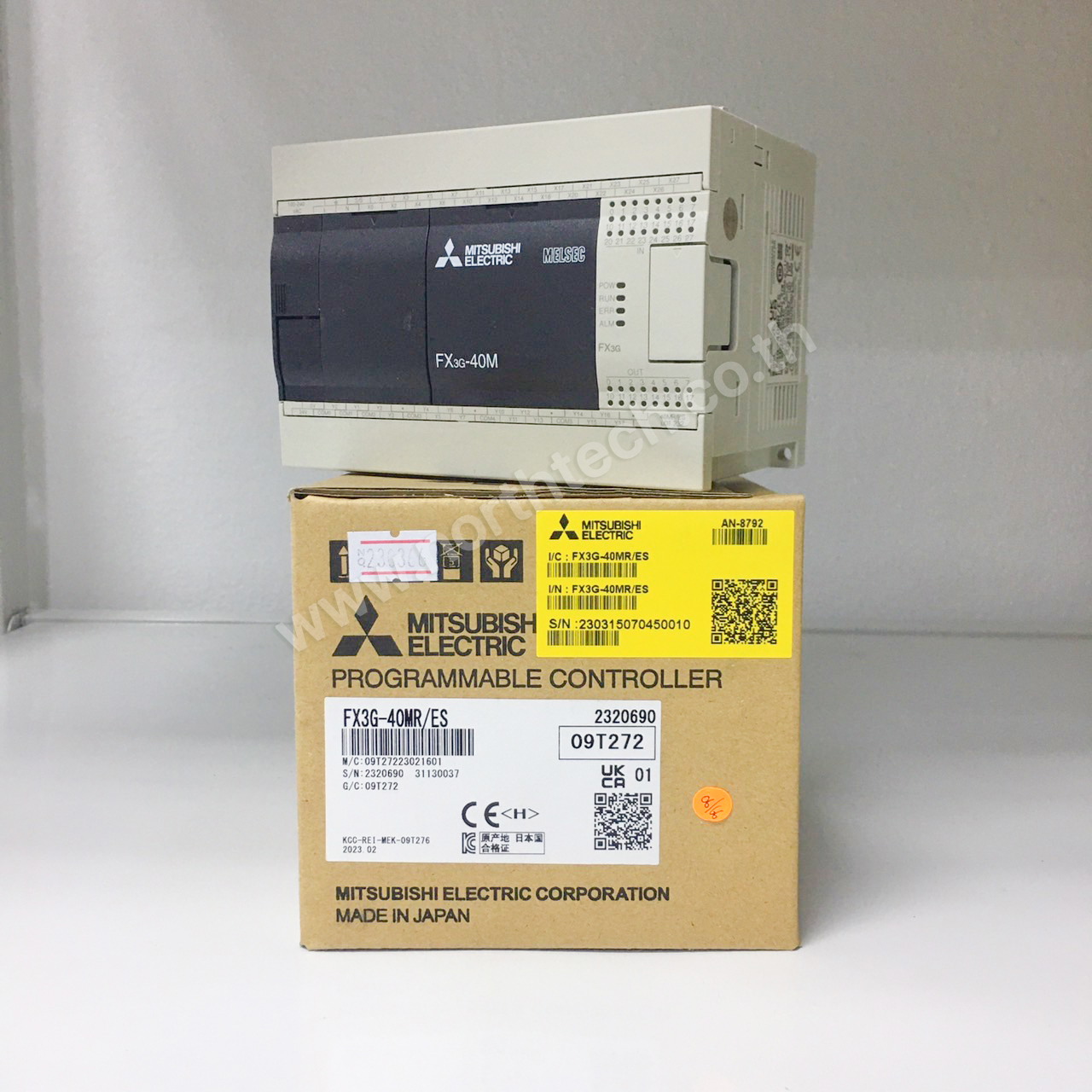 FX3G-40MR/ES 24pointsDCinput/16pointsrelayoutput,Powersupply220VAC