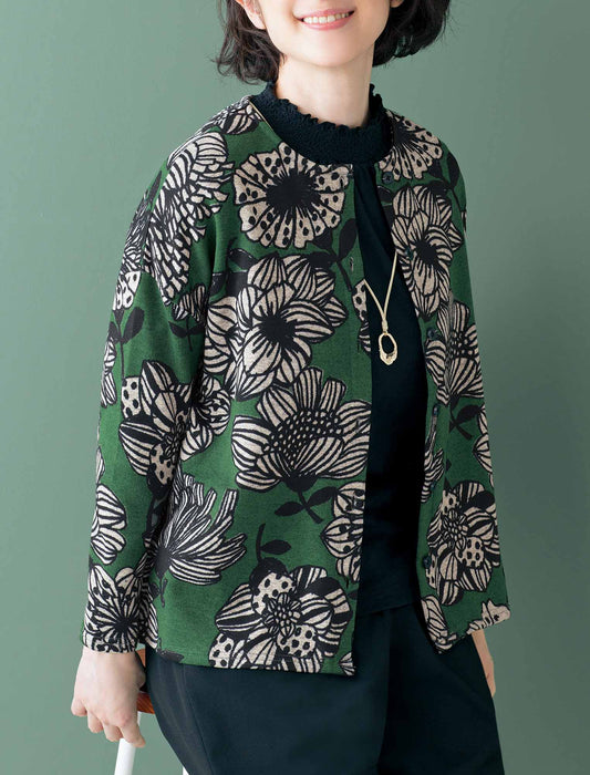 受注】大花プリントカーディガン | Northmall（ノースモール）暮らしを