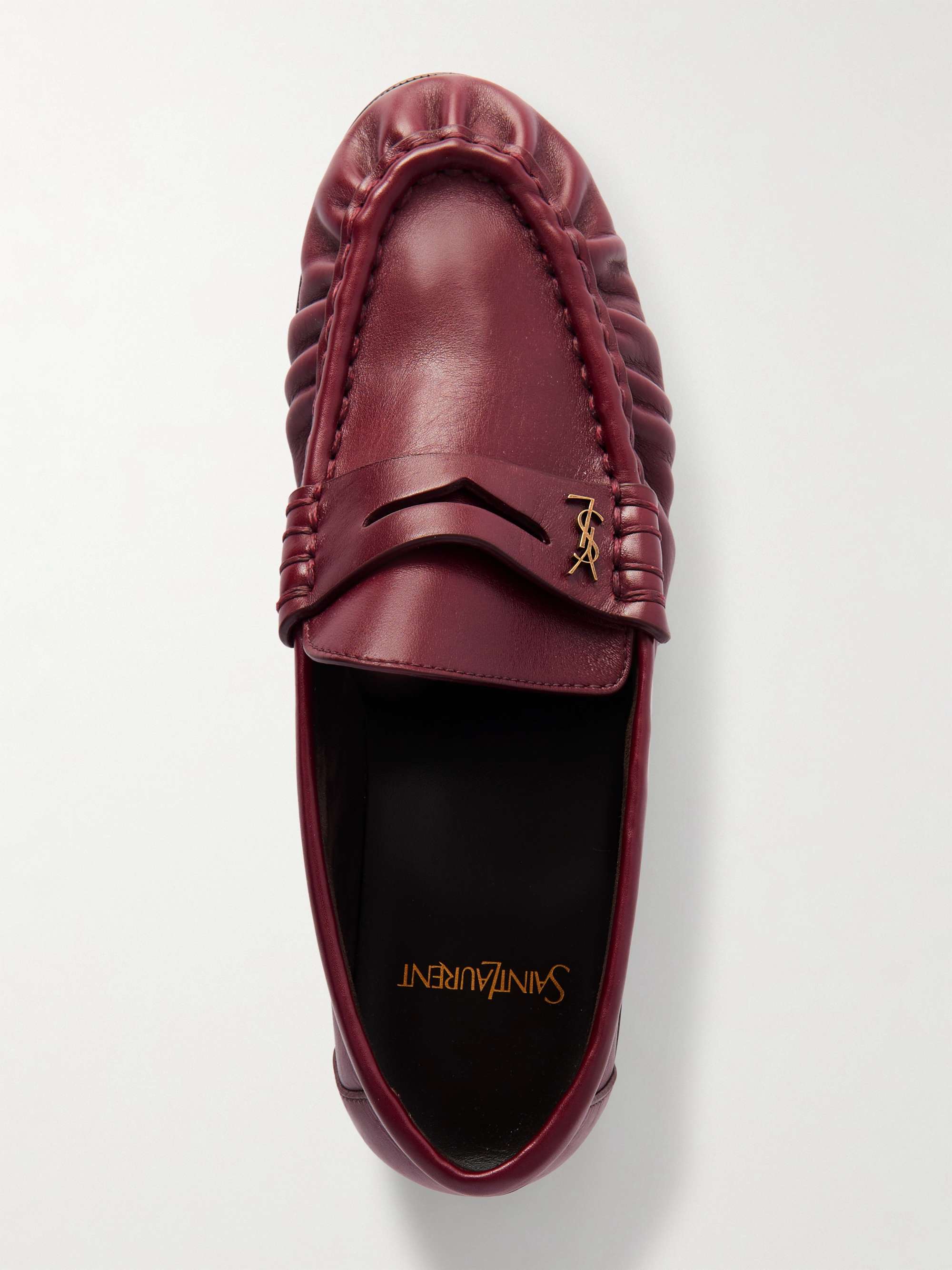 SAINT LAURENT Le Loafer leather loafers | NET-A-PORTER