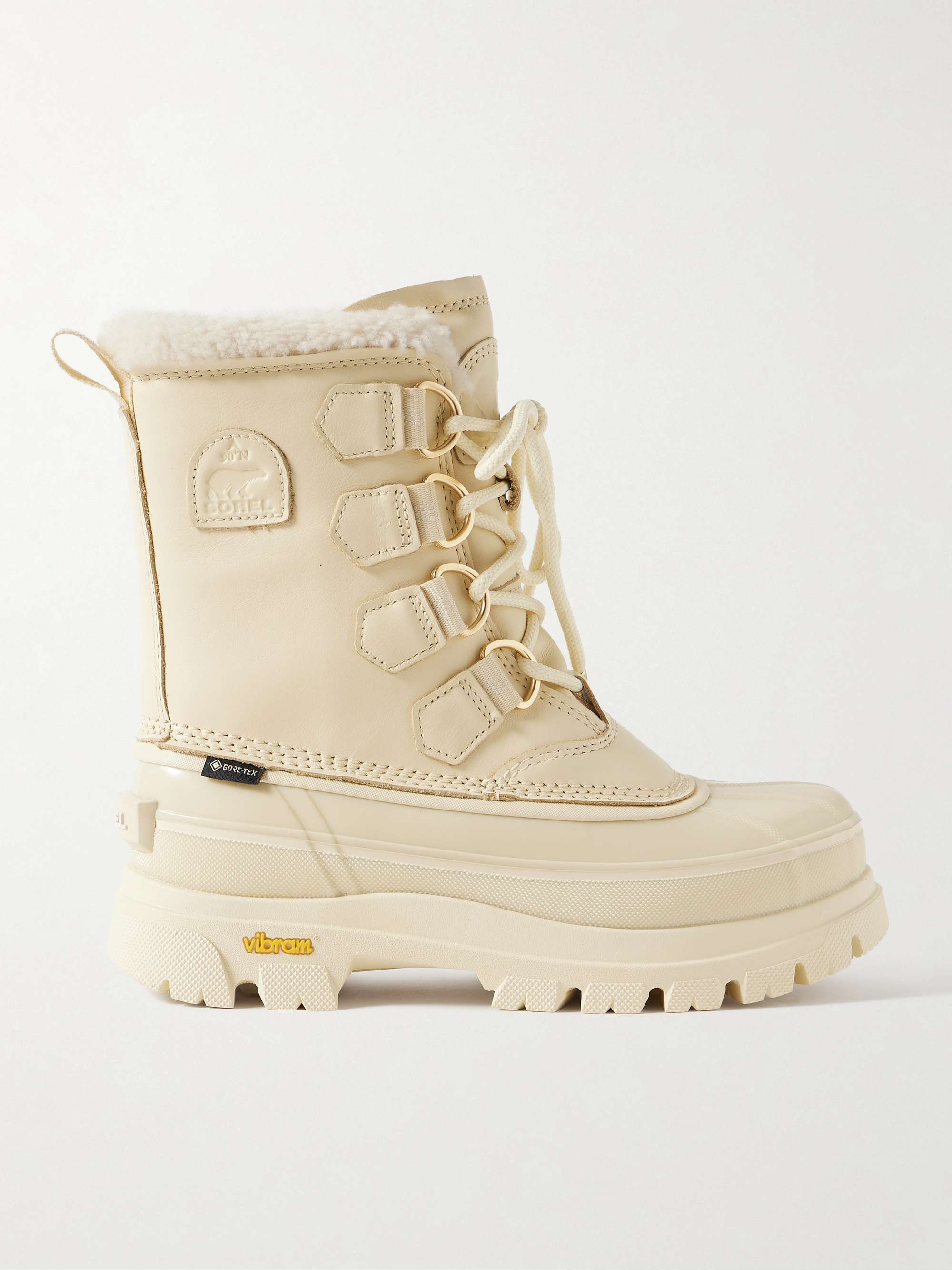 SOREL Caribou Horizon™ fleece-trimmed GORE-TEX™ ankle boots | NET