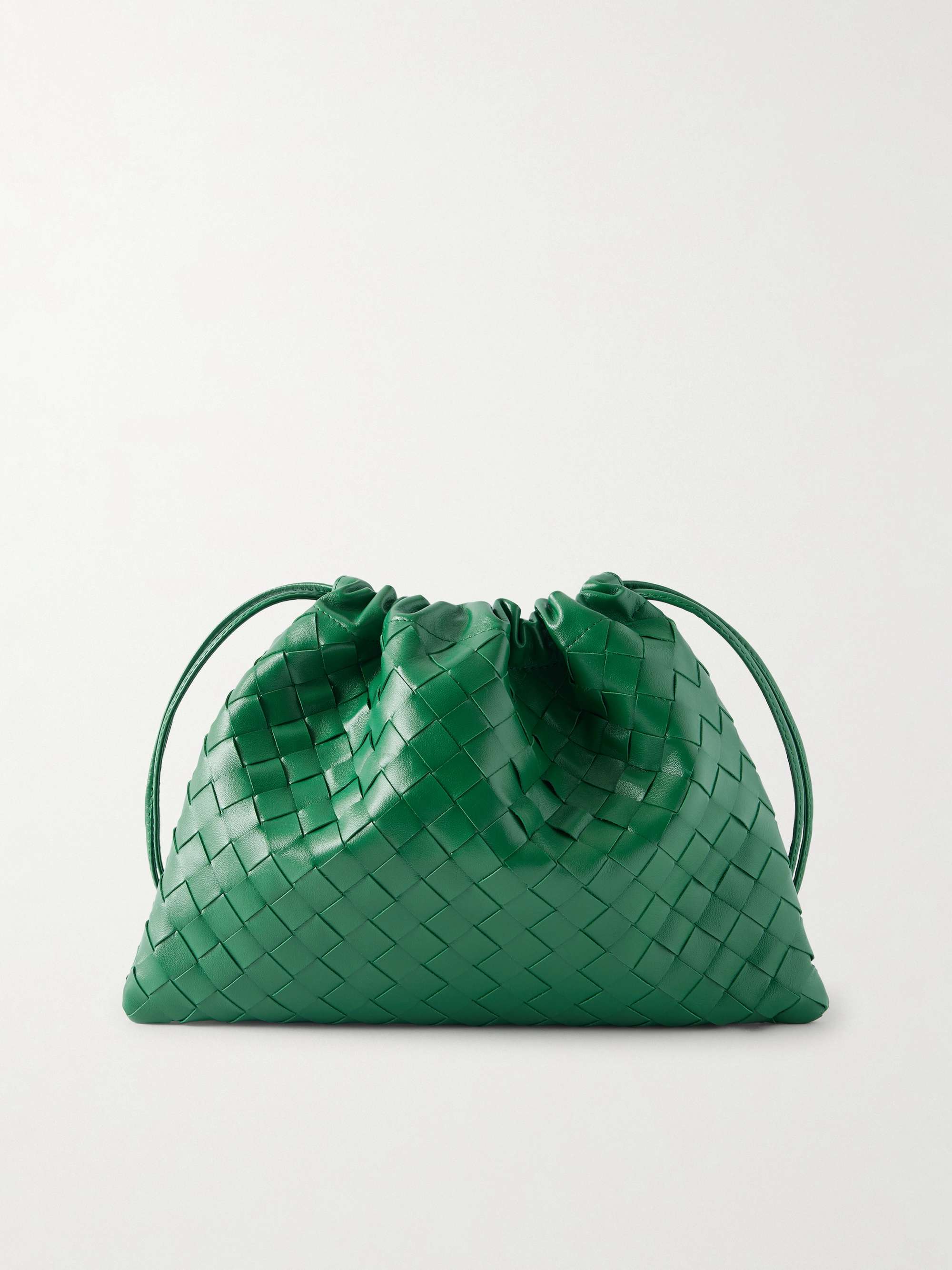 BOTTEGA VENETA Small intrecciato leather pouch | NET-A-PORTER