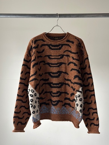 KAPITAL (キャピタル) 7Gウール ネパールタイガークルーセーター s.t.c