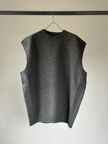 KAPITAL (キャピタル) 5G ウール BONEベストGRAY s.t.c｜洋服・小物