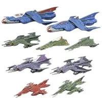 買取】宇宙戦艦ヤマト 2199 メカコレ大ガミラス帝国軍艦載機セット