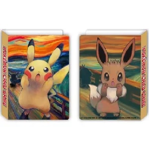 オフィシャルミニカードファイル 叫びピカチュウ・イーブイ(未開封
