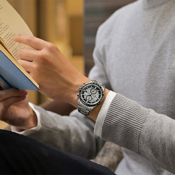 ATTESA アテッサ 光発電エコ・ドライブ電波時計 ダイレクトフライト