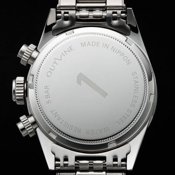 OUTLINE アウトライン×チックタック 2レジスタークロノ YK20232-1WH