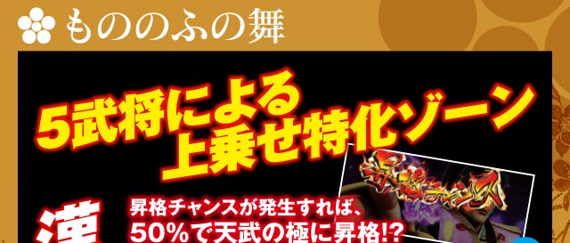 もののふの舞｜戦国パチスロ 花の慶次～戦極めし傾奇者の宴～｜newgin