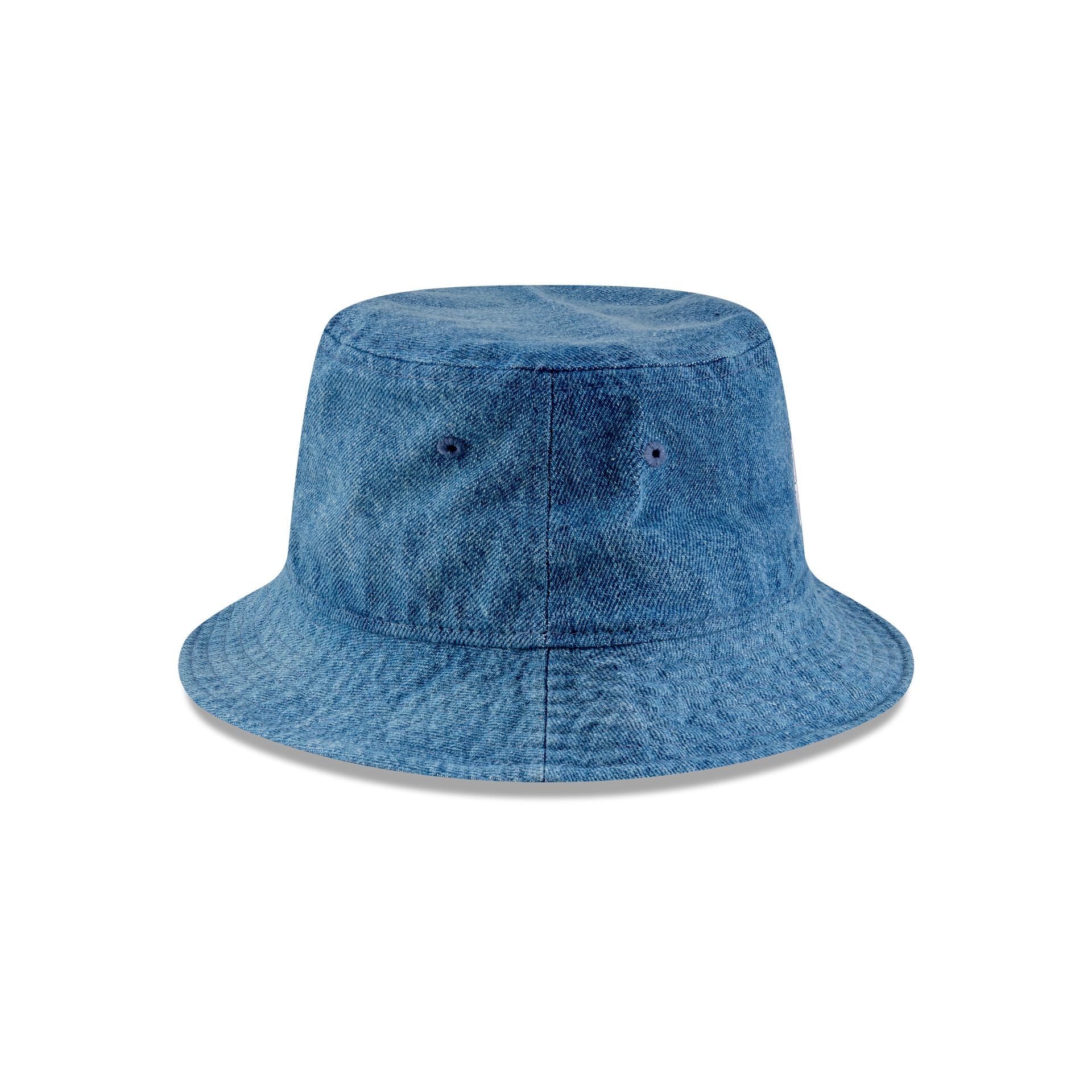 New Era Cap Square Logo Indigo Denim Bucket Hat
