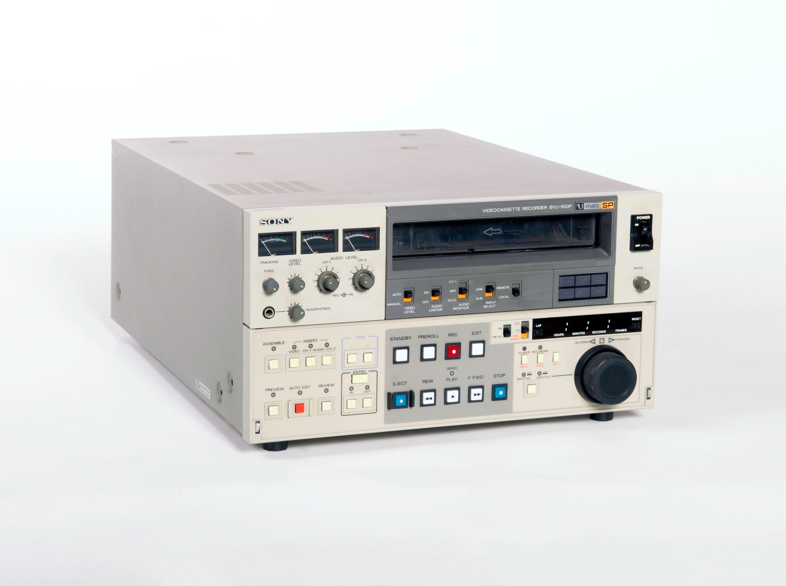 SONY BVU-900P U-matic player