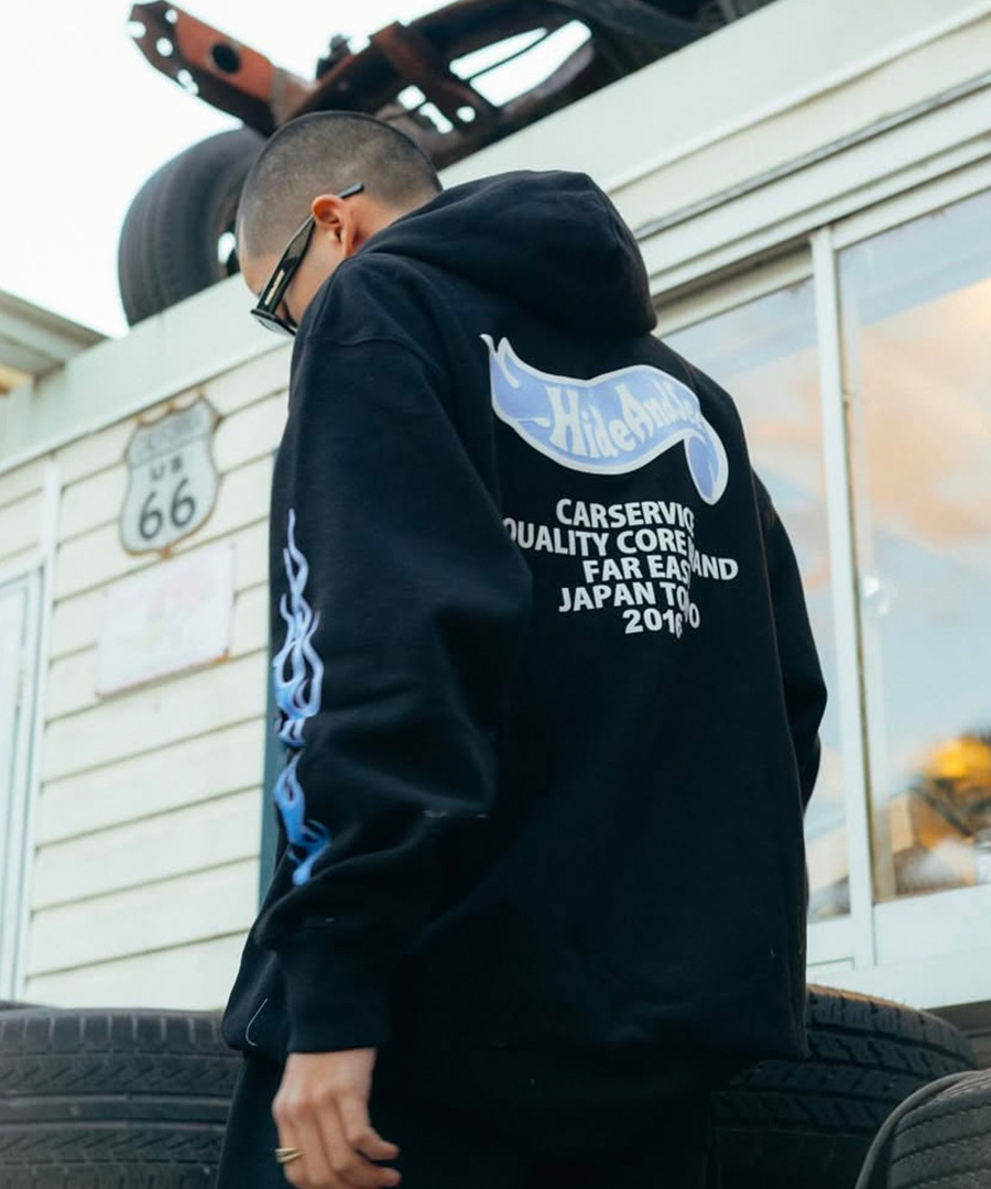 HIDEANDSEEK(ハイドアンドシーク) スウェットパーカー HIDEANDSEEK