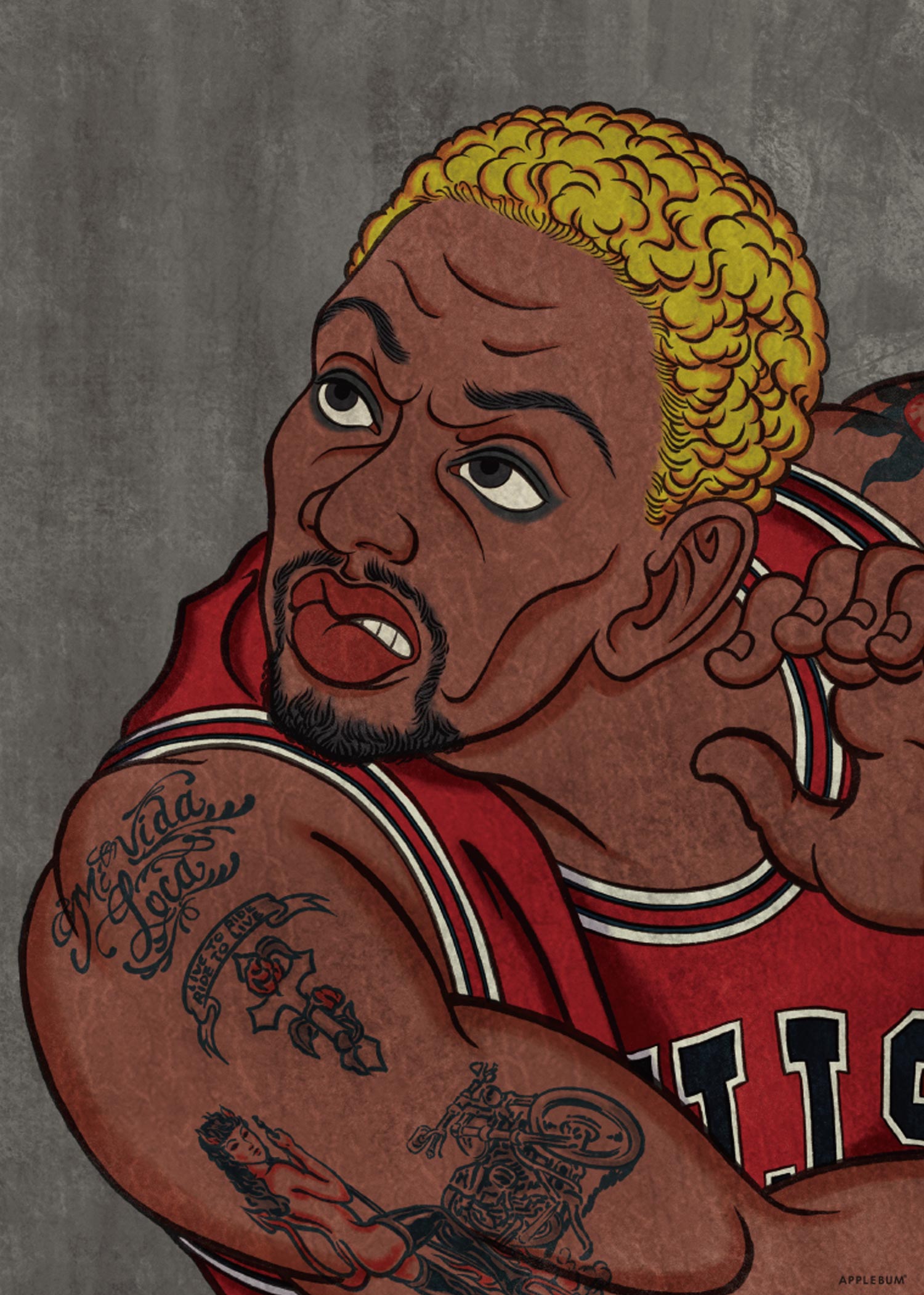 APPLEBUM(アップルバム) ポスター “WORM” 浮世絵 A1 Poster HS2511008