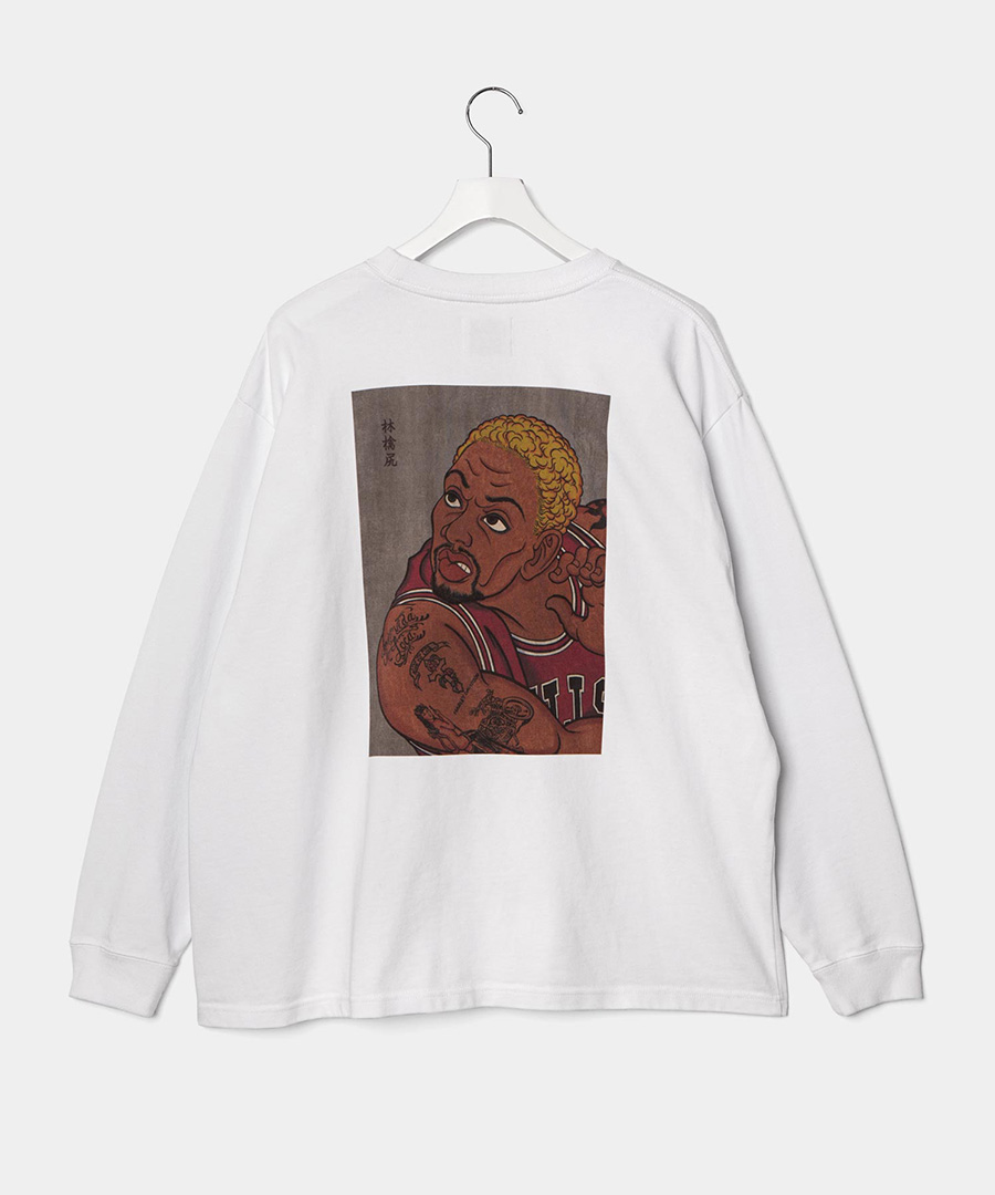 APPLEBUM(アップルバム) ロングスリーブTシャツ “WORM” 浮世絵 L/S T