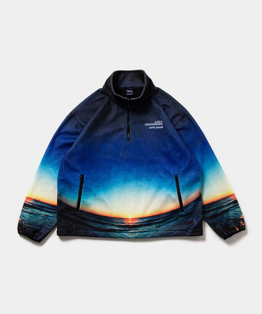 APPLEBUM(アップルバム)ジャケット “Summer Madness” Half Zip Fleece