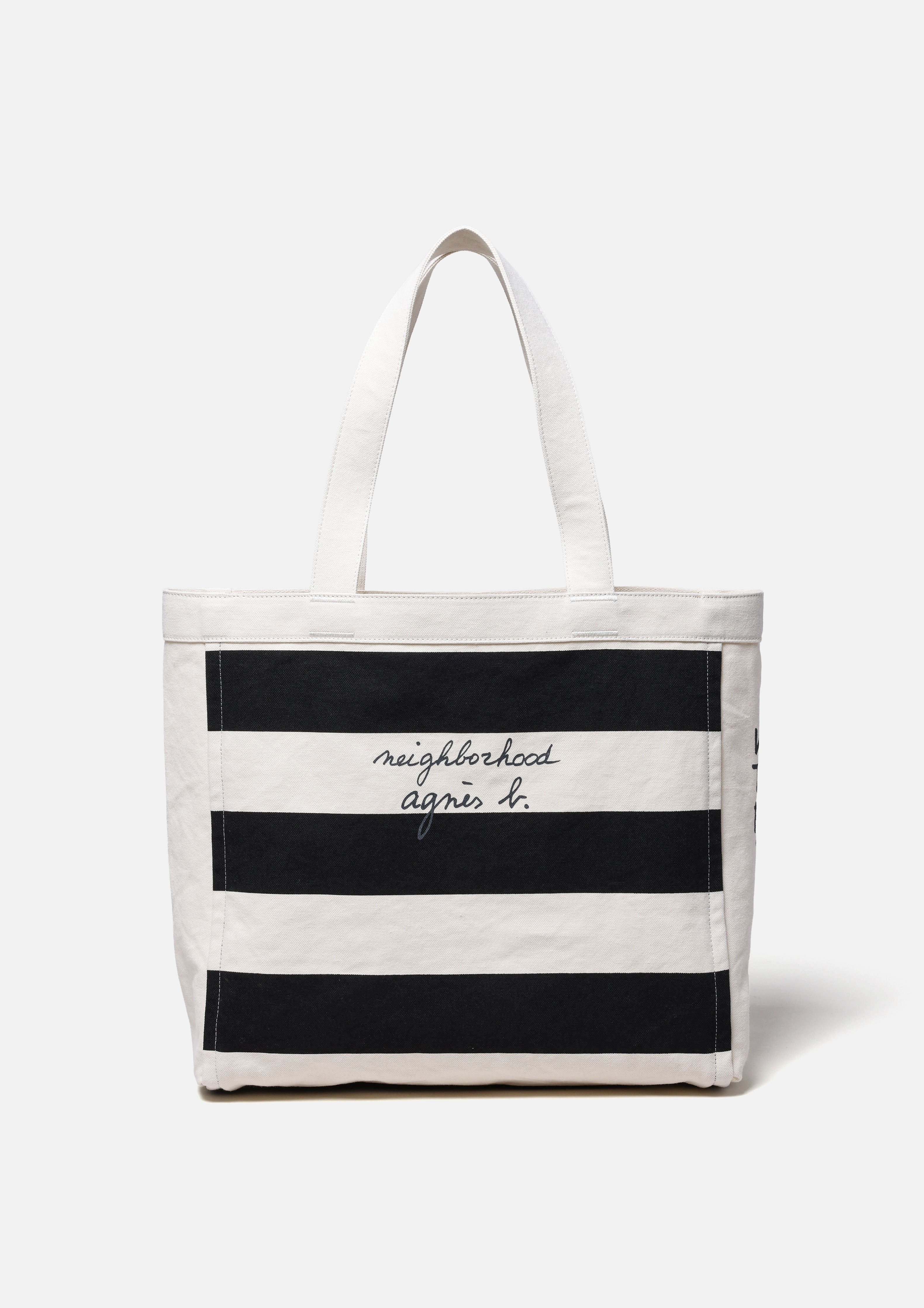 NH X AGNES B. . BORDER TOTE BAG