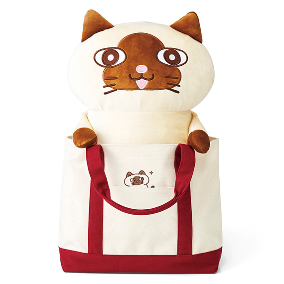 もっちもちな抱き心地♪ おふくちゃんの等身大ぬいぐるみができました