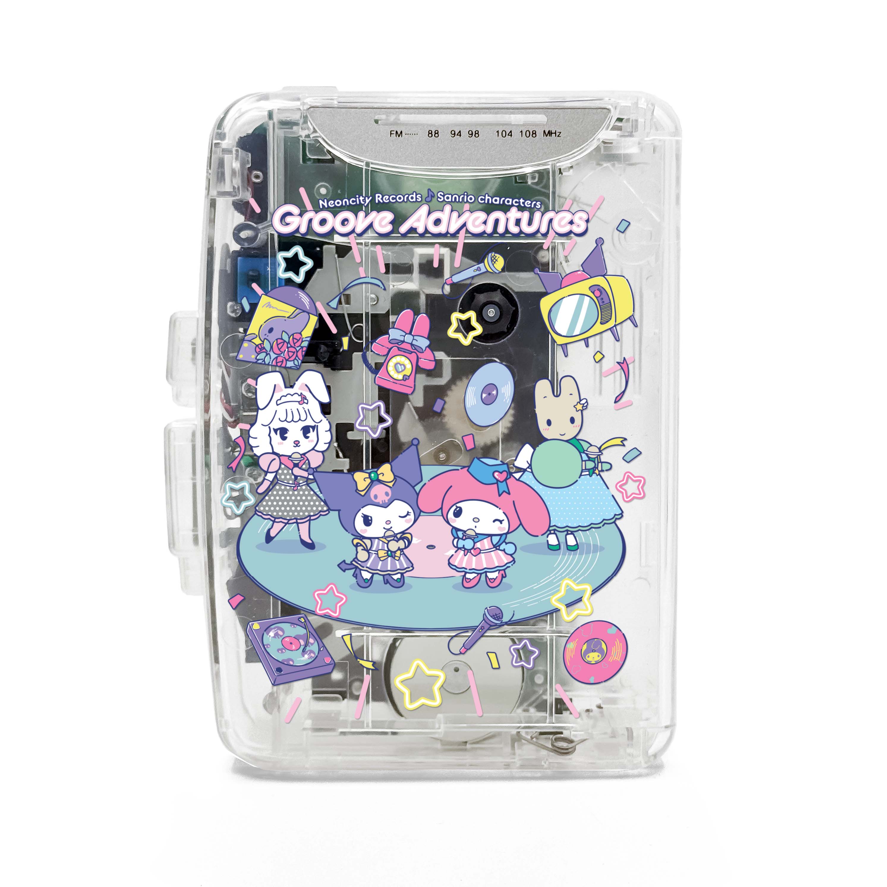 NCR x Sanrio Exclusive: 80s Idols Cassette Player – Neoncity Records