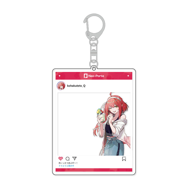 2024サマーバカンス】SNS風アクリルキーホルダー – Neo-Porte