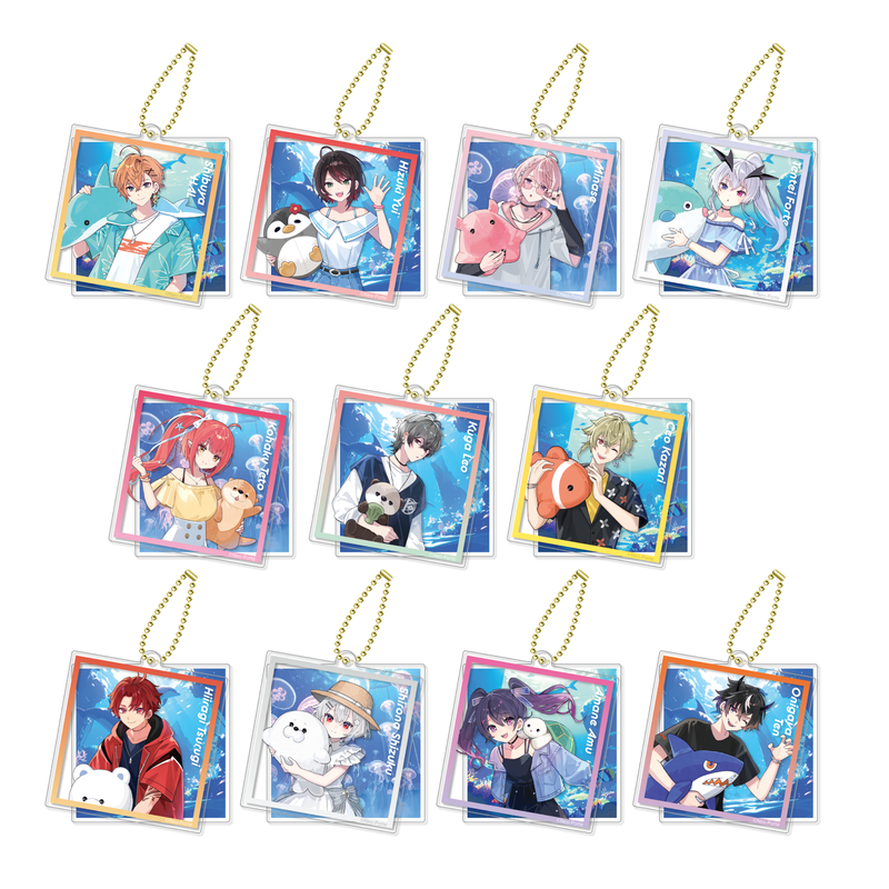 2025アクアリウム】スライドアクリルキーホルダー – Neo-Porte