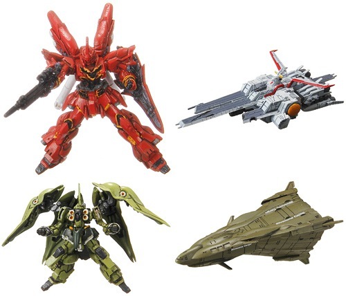 コスモフリートコレクション 機動戦士ガンダムACT6 BOX フィギュア