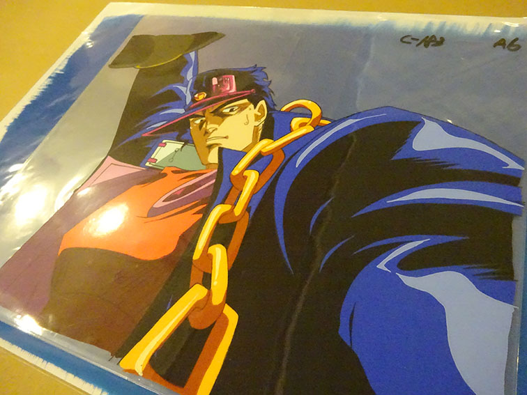 ジョジョの奇妙な冒険セル画「空条承太郎」 | Natsume Books