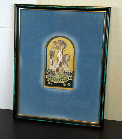 山下清澄版画額「バロック風庭園」 | Natsume Books